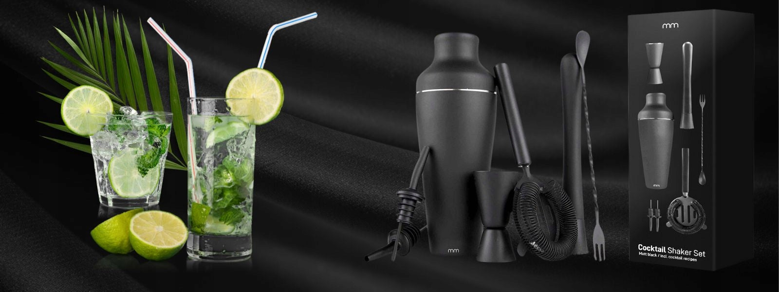 Professional 8 el Drink Making Bartending Set for Gift + Freebie Packaging status original