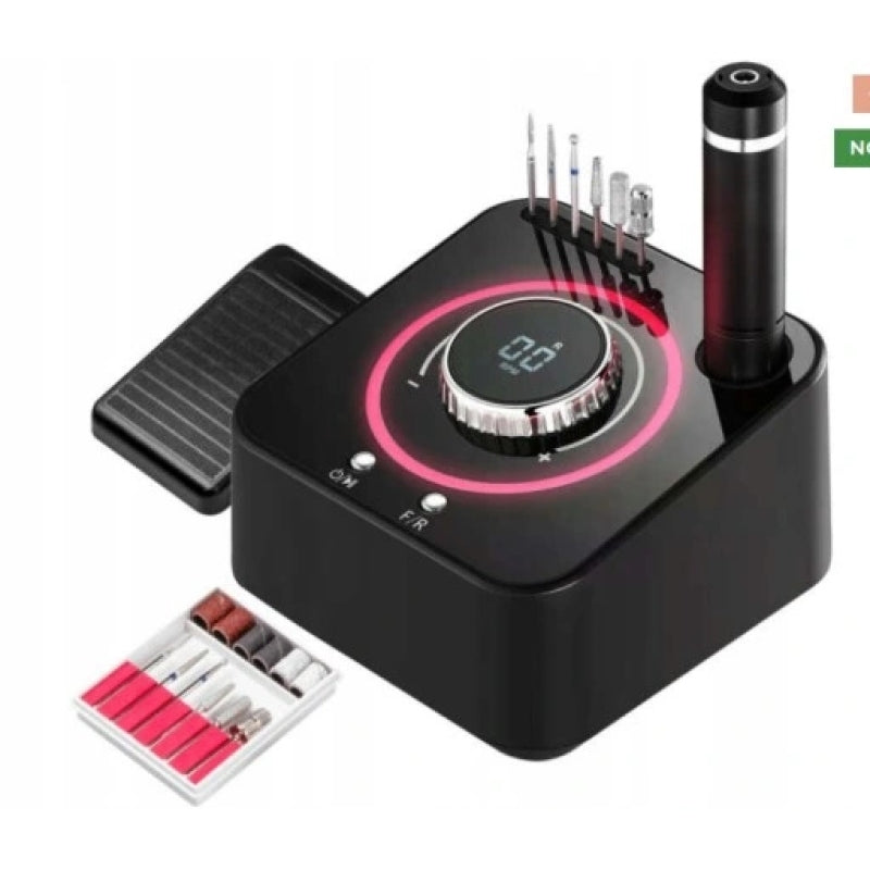 Professional 80W Nail Milling Machine Manicure Pedicure Clavier FX 1080