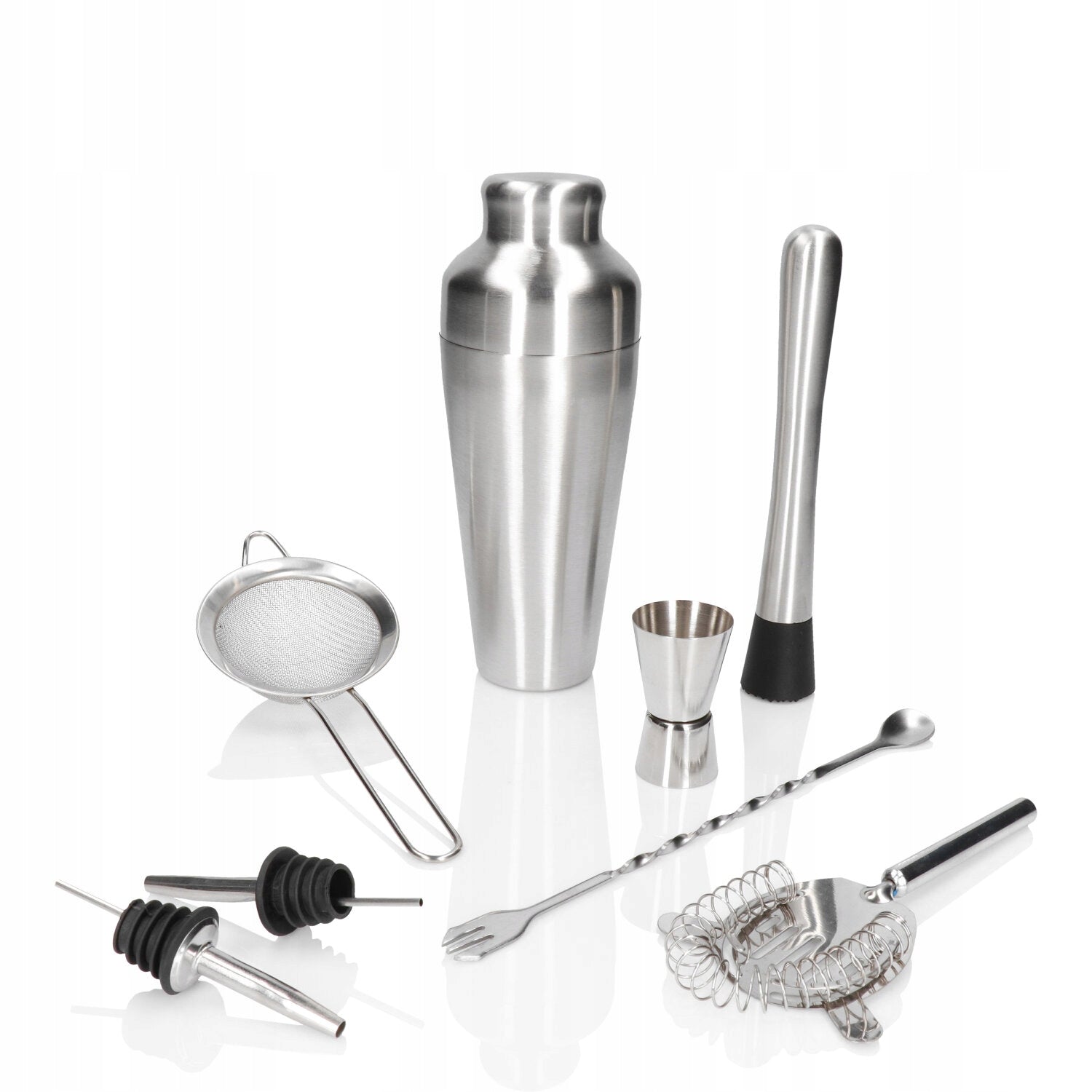 Professional Bartending Set for Drinks Shaker Paris Silver 8el. Manufacturer code 5908280703435
