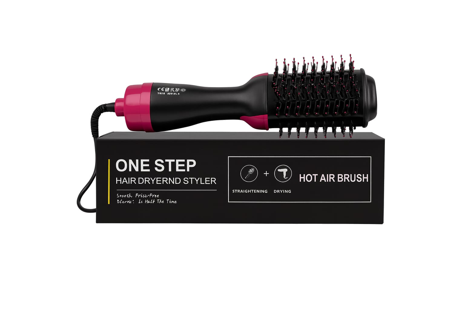 Professional Brush Dryer Straightener Curler 4in1 1000W for GIFT EAN (GTIN) 5907389534650