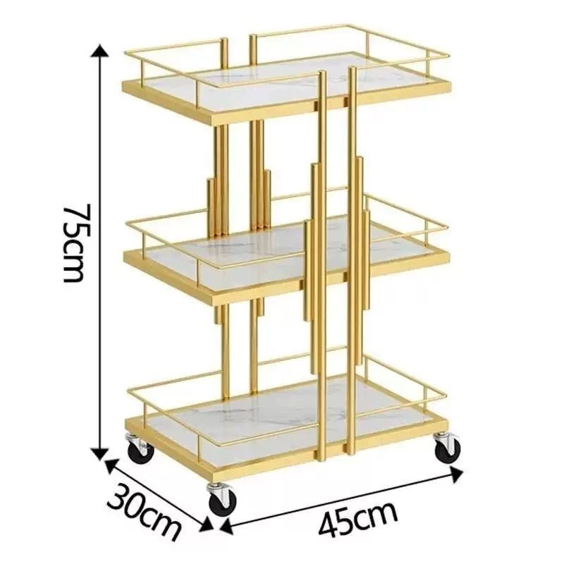 Professional Cosmetic Trolley / Mobile Helper - Pink Brand no brand