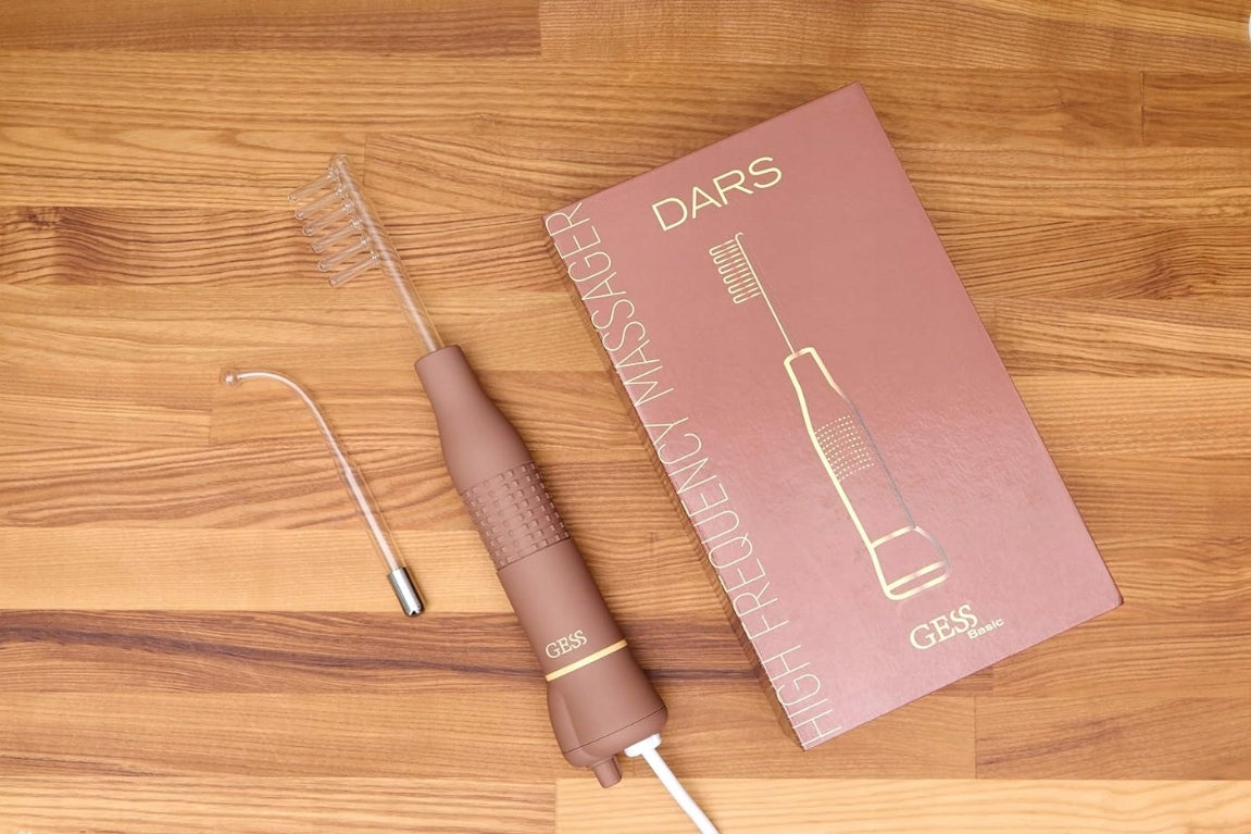 Professional Darsonval for Face Scalp Argon Pellets Brand GESS