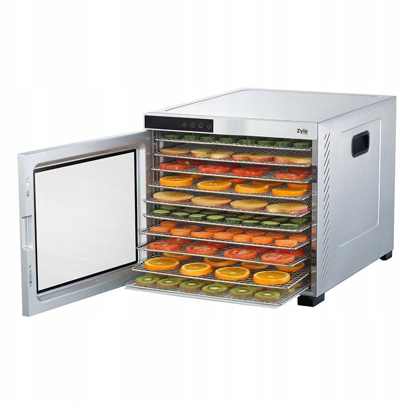 Professional Dehydrator Meat Fruit Mushroom Dryer ZYPROMAX 1100W Brand Zyle
