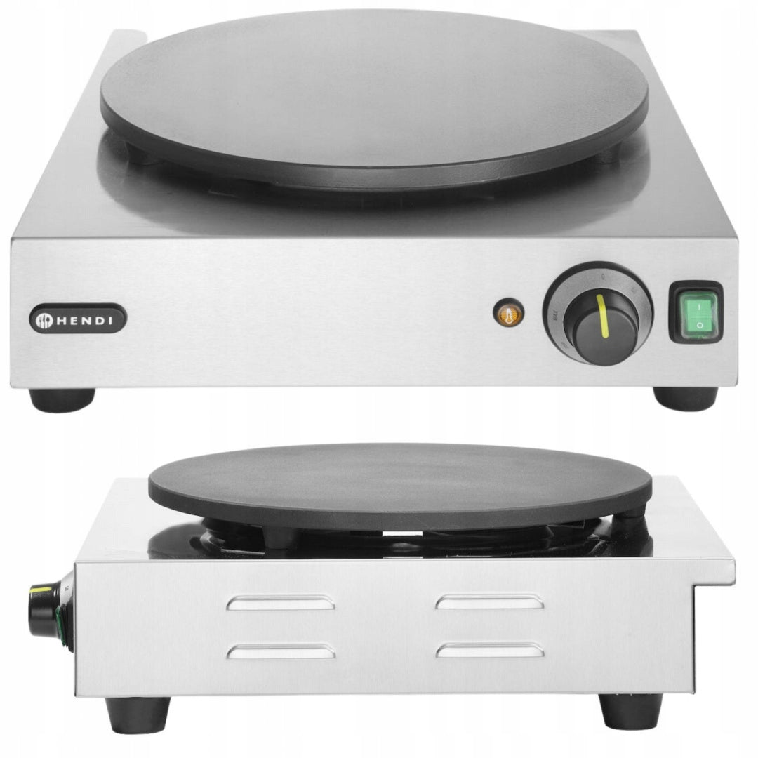 Professional Electric Pancake Maker Plate Ø40 Cm Hendi 212028