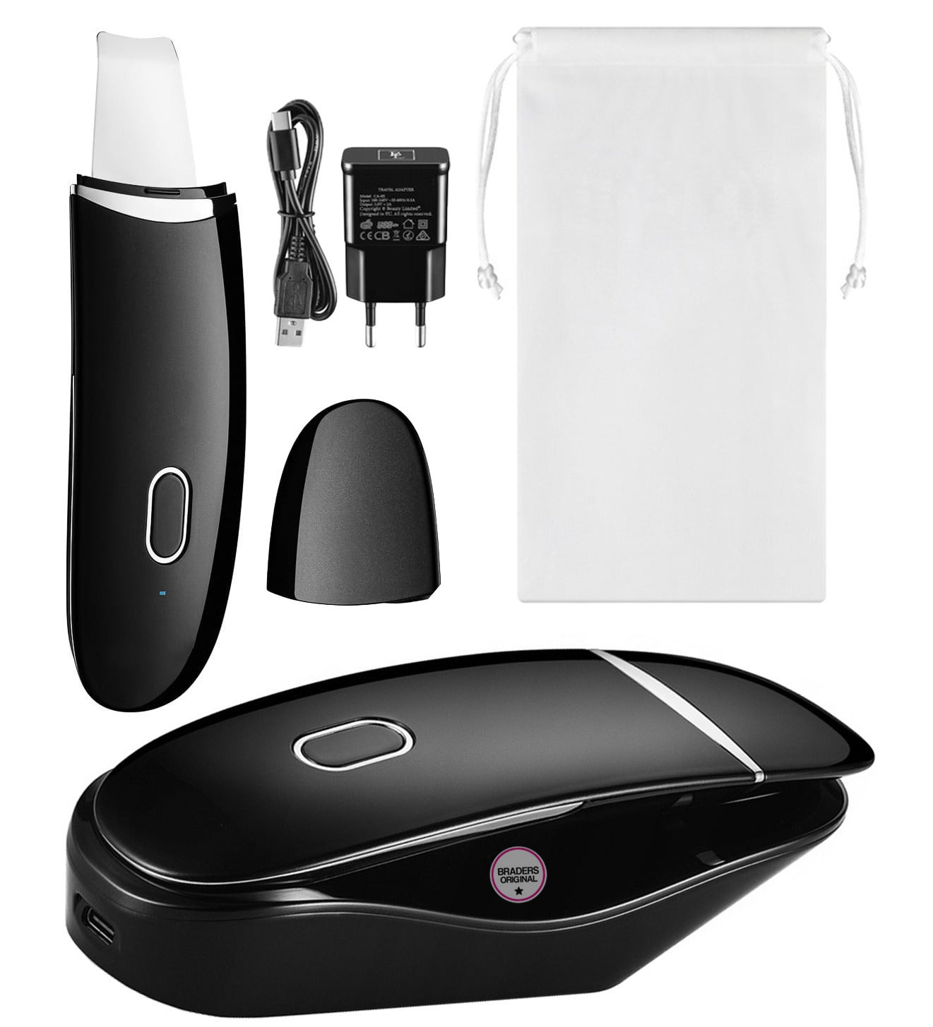 Professional LED Cavitation Scrub – Waterproof with Braders Iontophoresis
