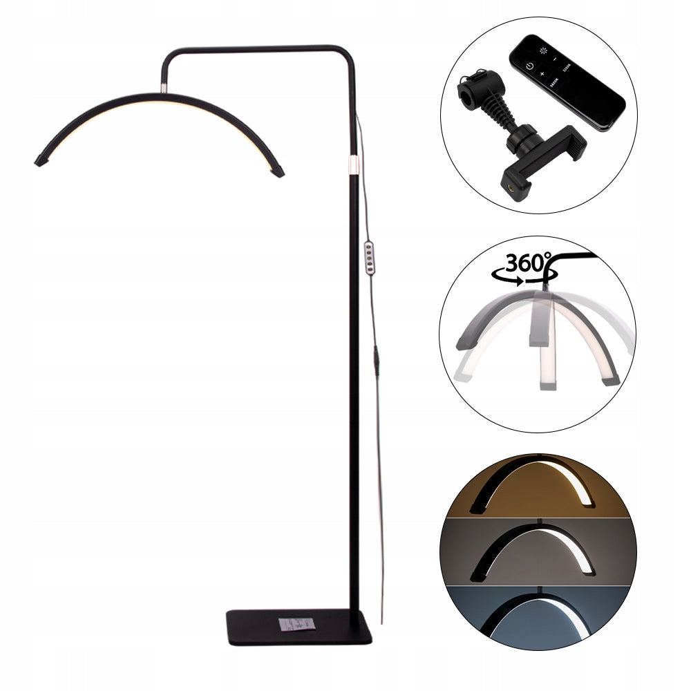 Professional LED Lamp 36W Cosmetic Floor Shadowless Moon DZM 7X
