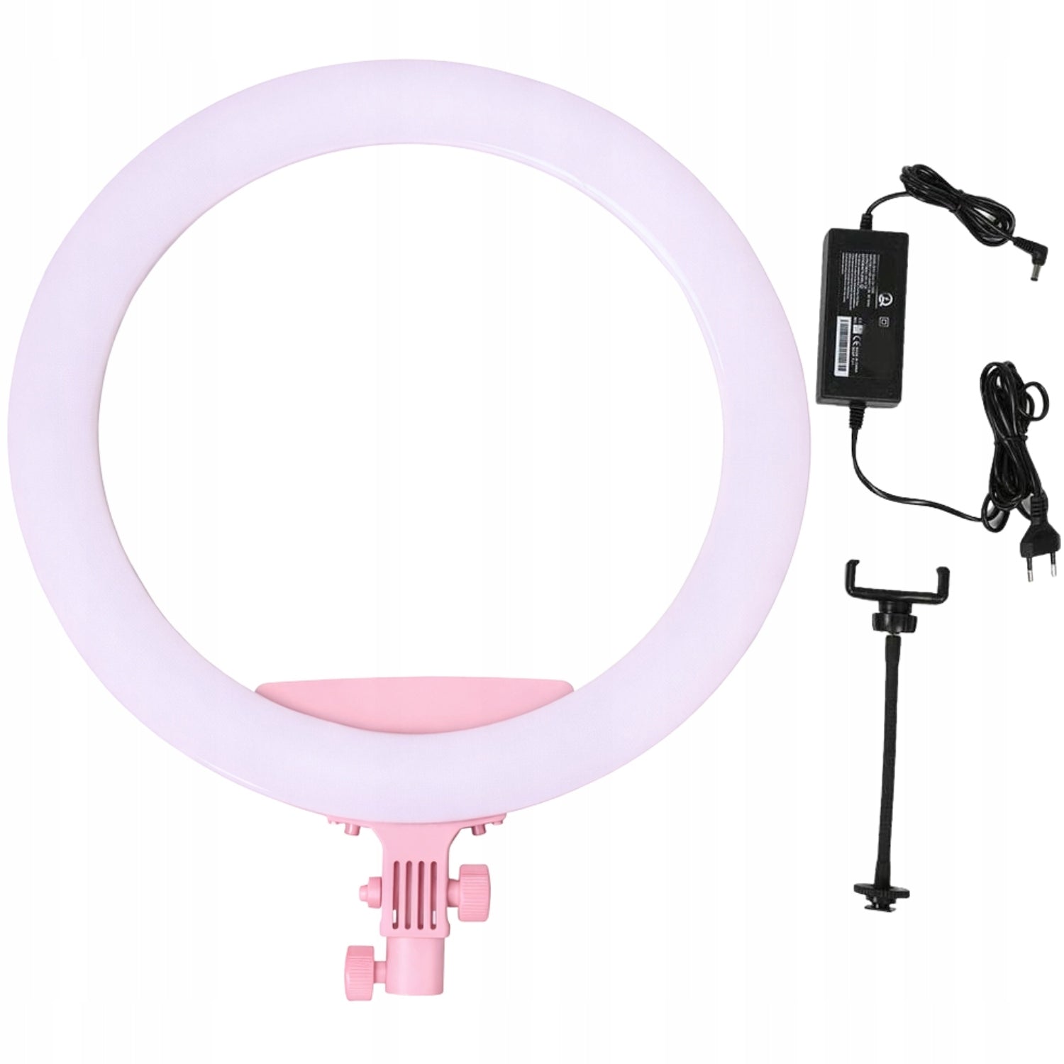 Professional LED ring lamp 18 inches pink IBRA MAKEUP