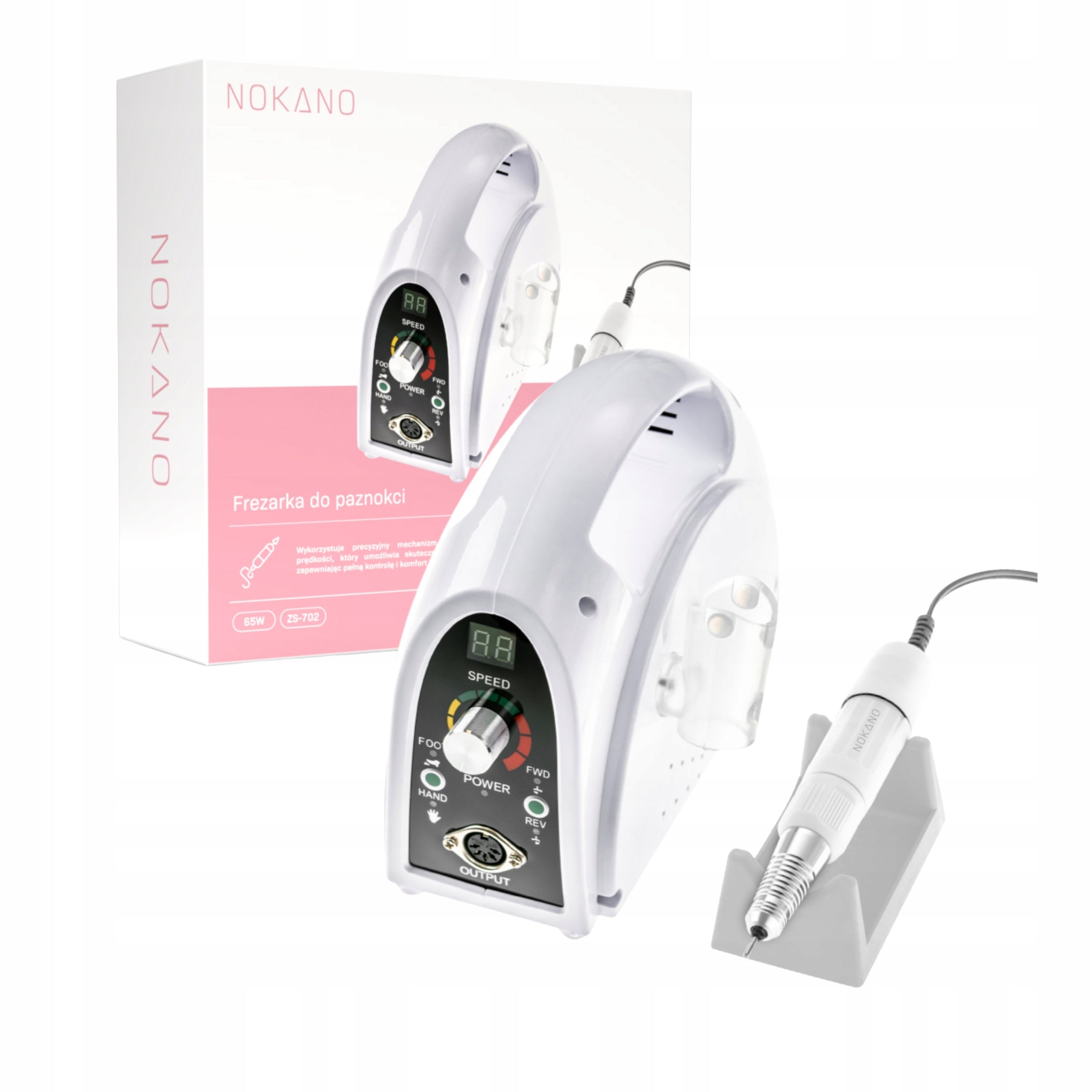 Professional Nail Milling Machine 65W NOKANO Pro Max Manicure Pedicure