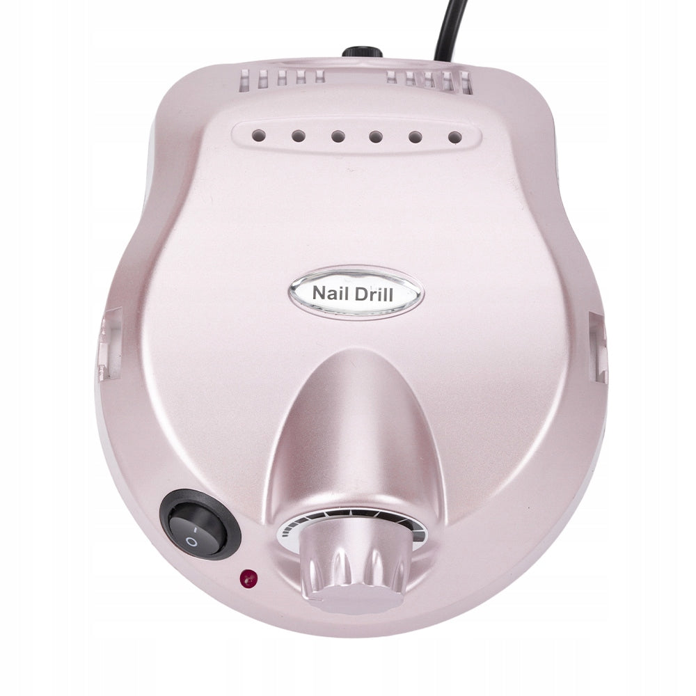 Professional Nail Milling Machine 65W Strong Pink Pedicure Manicure Manufacturer code Frezarka do paznokci pink róż mocna