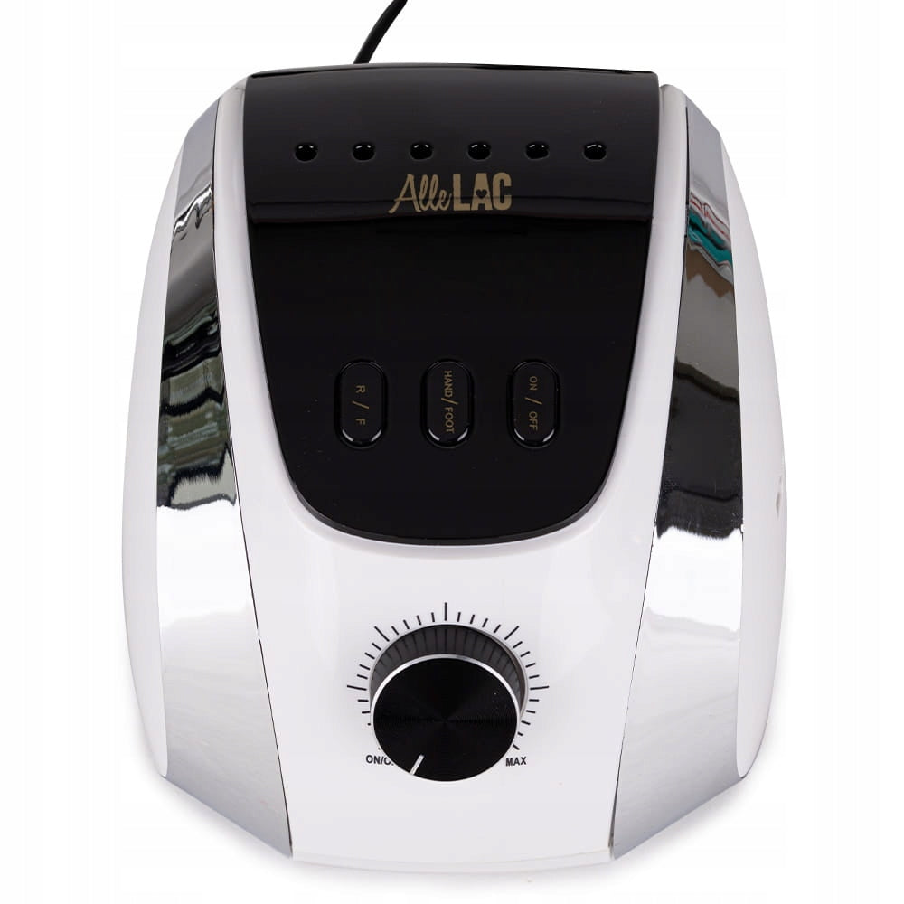 Professional Nail Milling Machine ALLELAC M13 65W Strong + Cutters Media Manufacturer code Frezarka 68W z frezami nośnikiem i kapturkami
