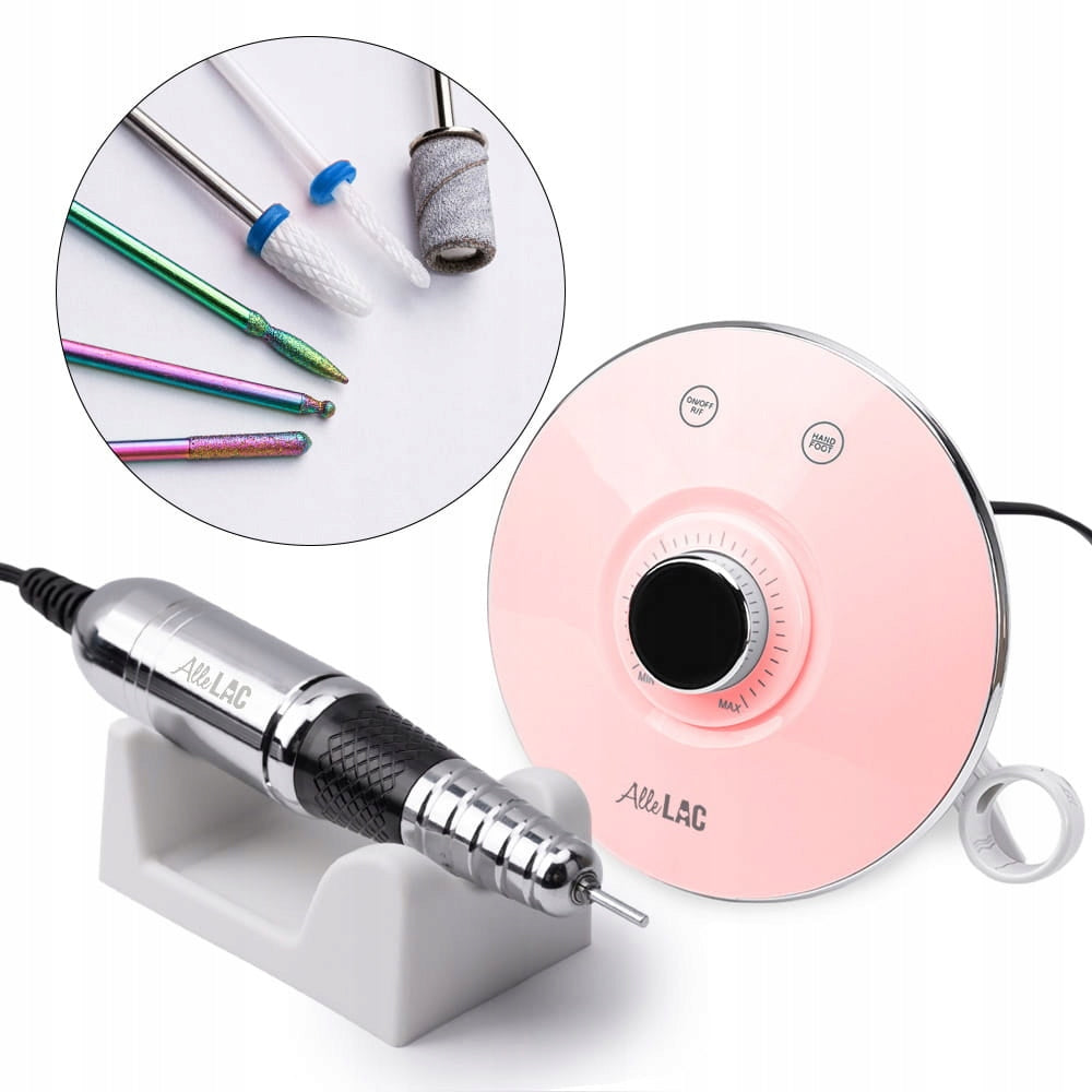 Professional Nail Milling Machine ALLELAC M17 68W Strong Pink + Cutters Media EAN (GTIN) 5903990571374