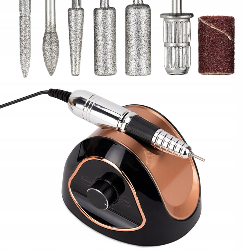 Professional Nail Milling Machine M15 68W Black + Media Cutter Set