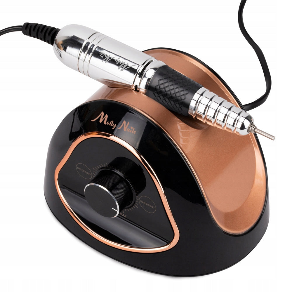 Professional Nail Milling Machine MOLLYNAILS M15 65W Strong+ Cutters Media Brand Molly Nails
