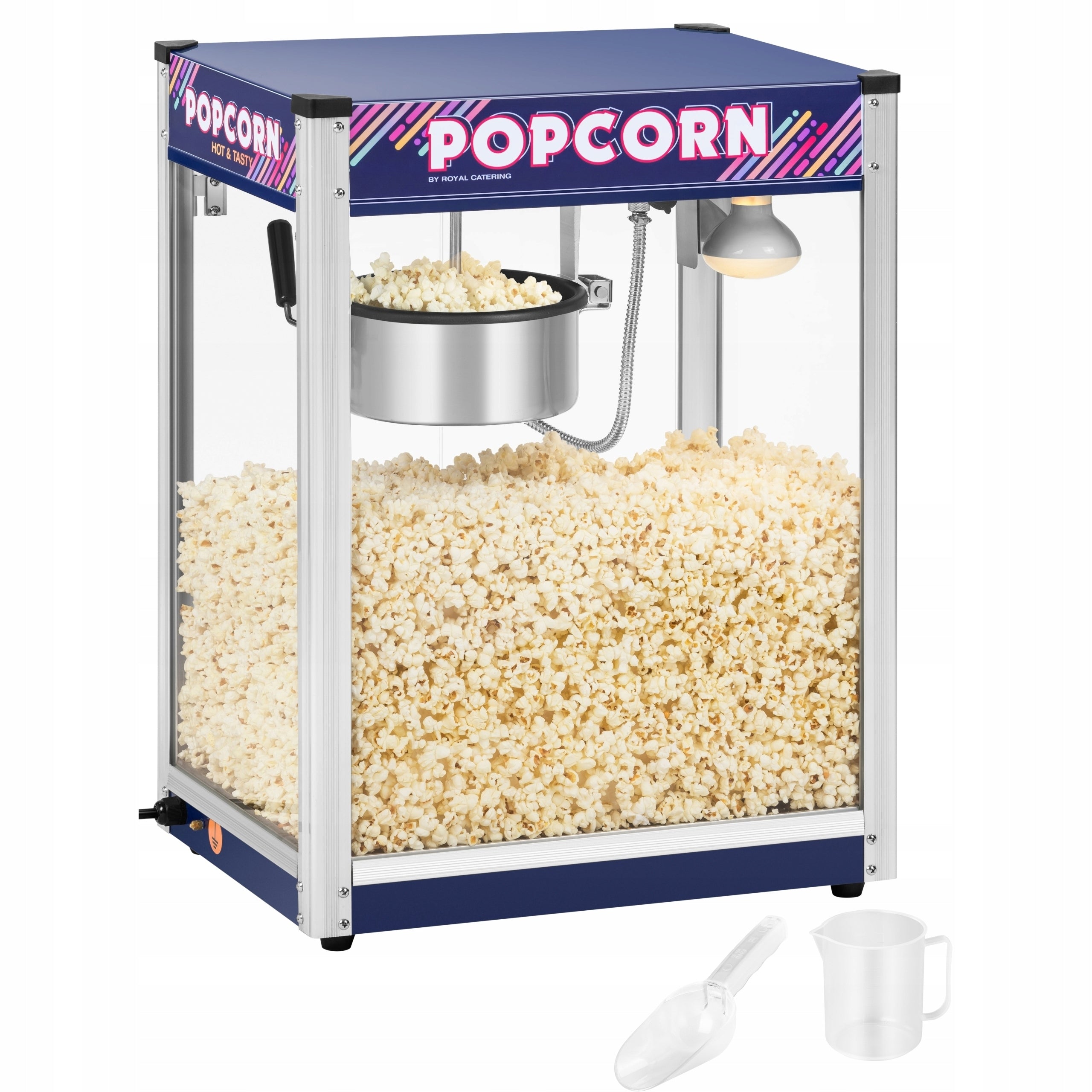 Professional Popcorn Machine 8 oz 1350W / RCPR-1350 / 10010842 Manufacturer code 10010842