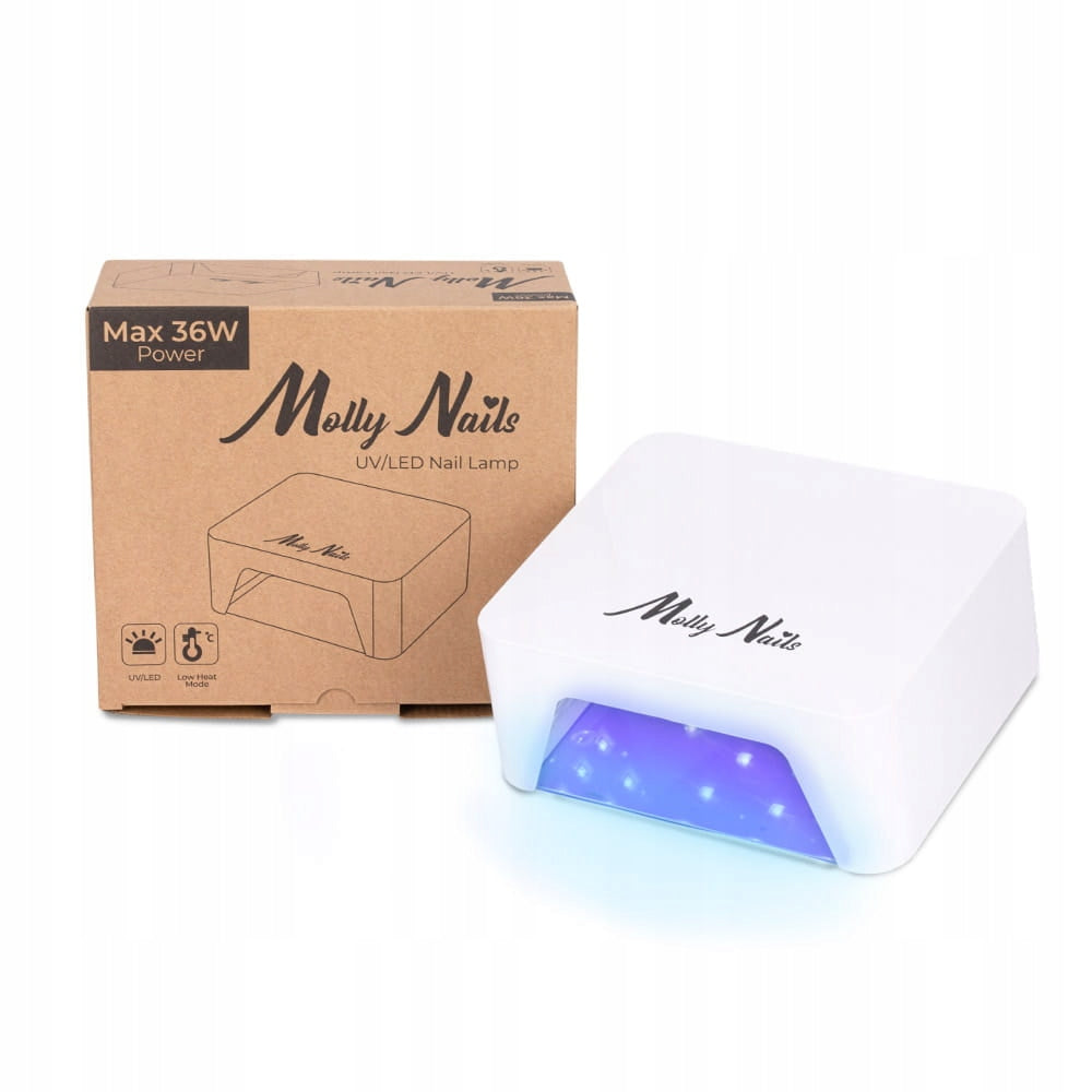 Professional UV LED Nail Lamp V9BAT 36W Rechargeable Wireless Packaging status original