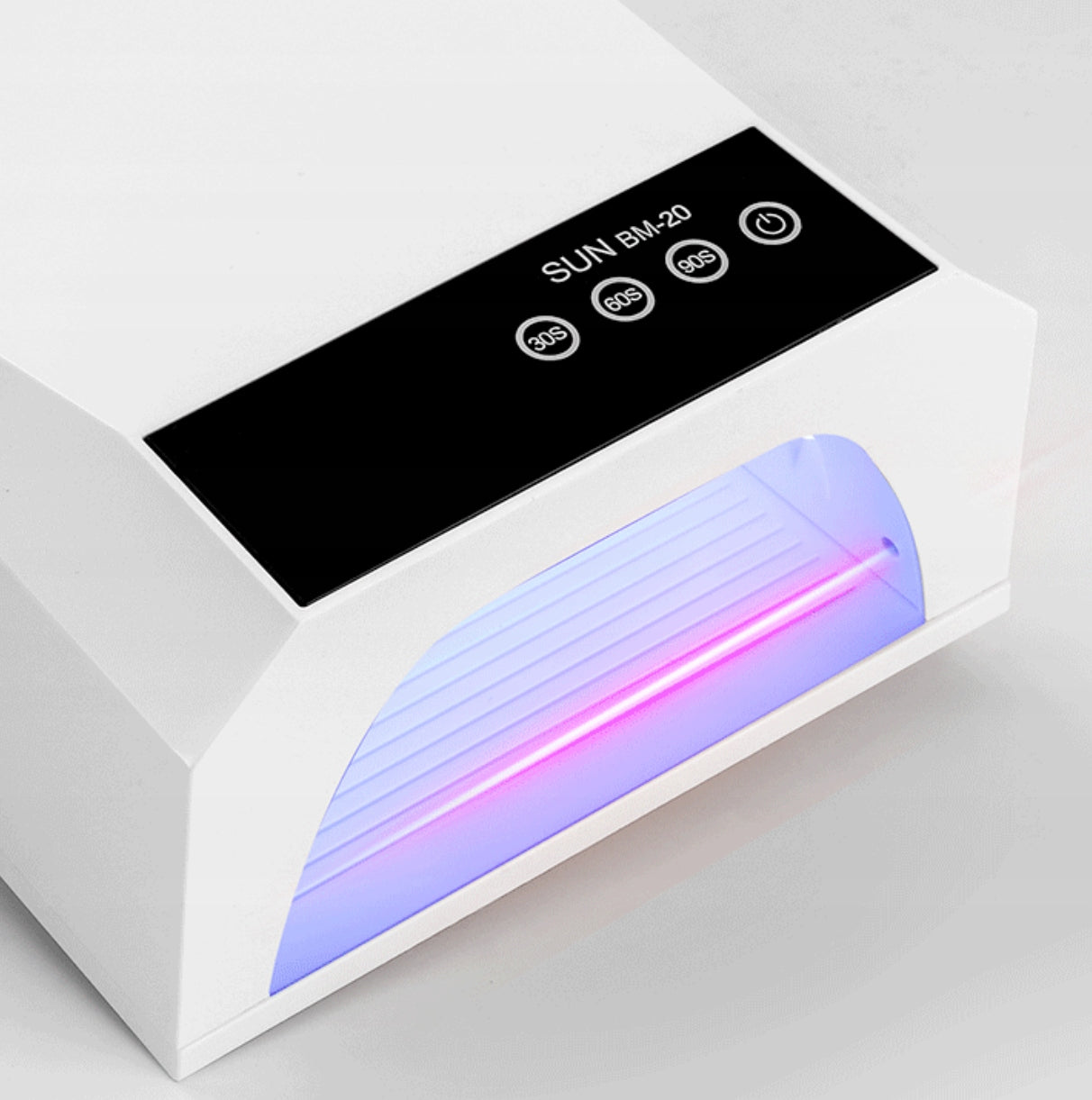 Professional UV LED gel blending nail lamp with PU hand rest Manufacturer code sibairui