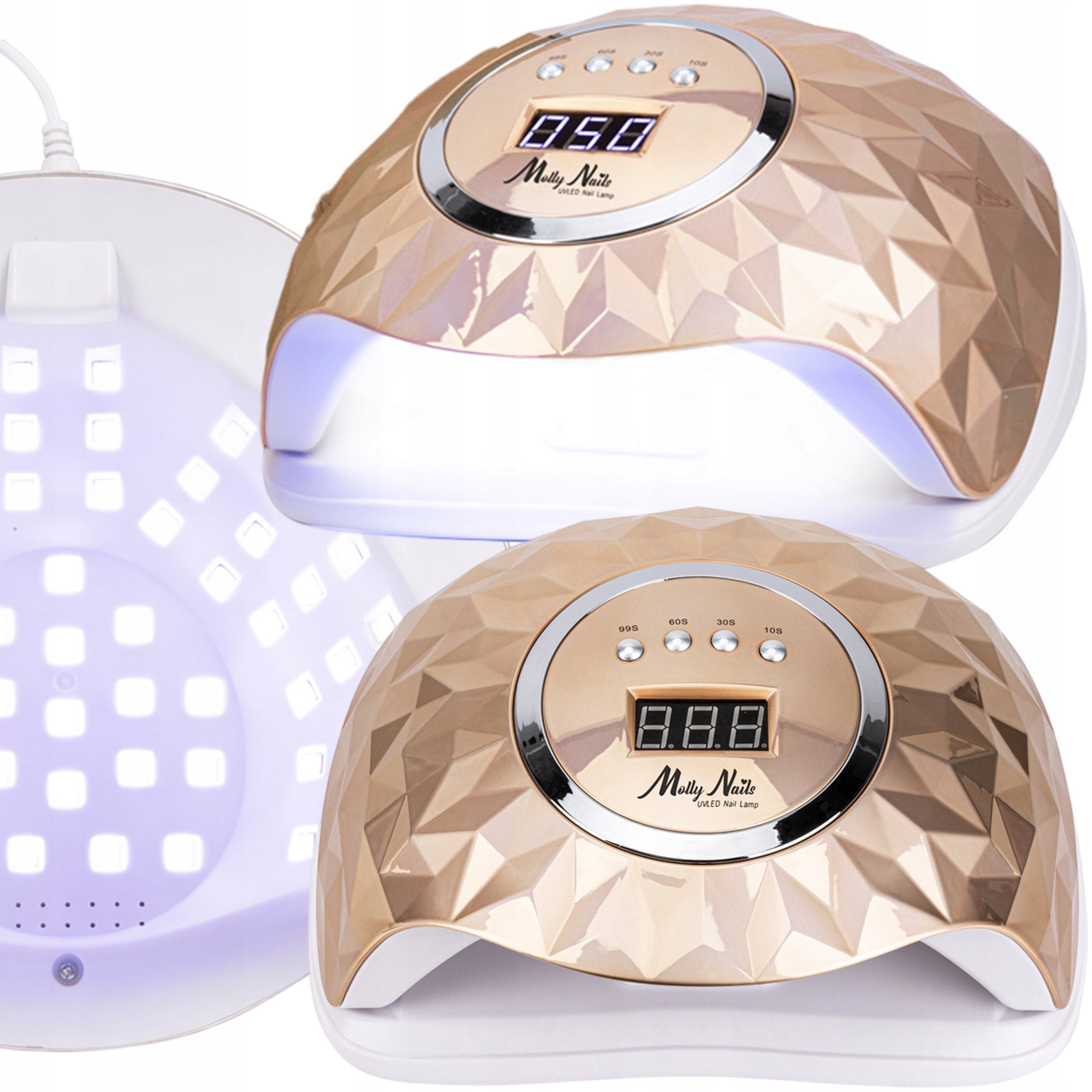 Professional UV Nail Lamp LED MOLLYNAILS Y13 248W Strong For Hybrid