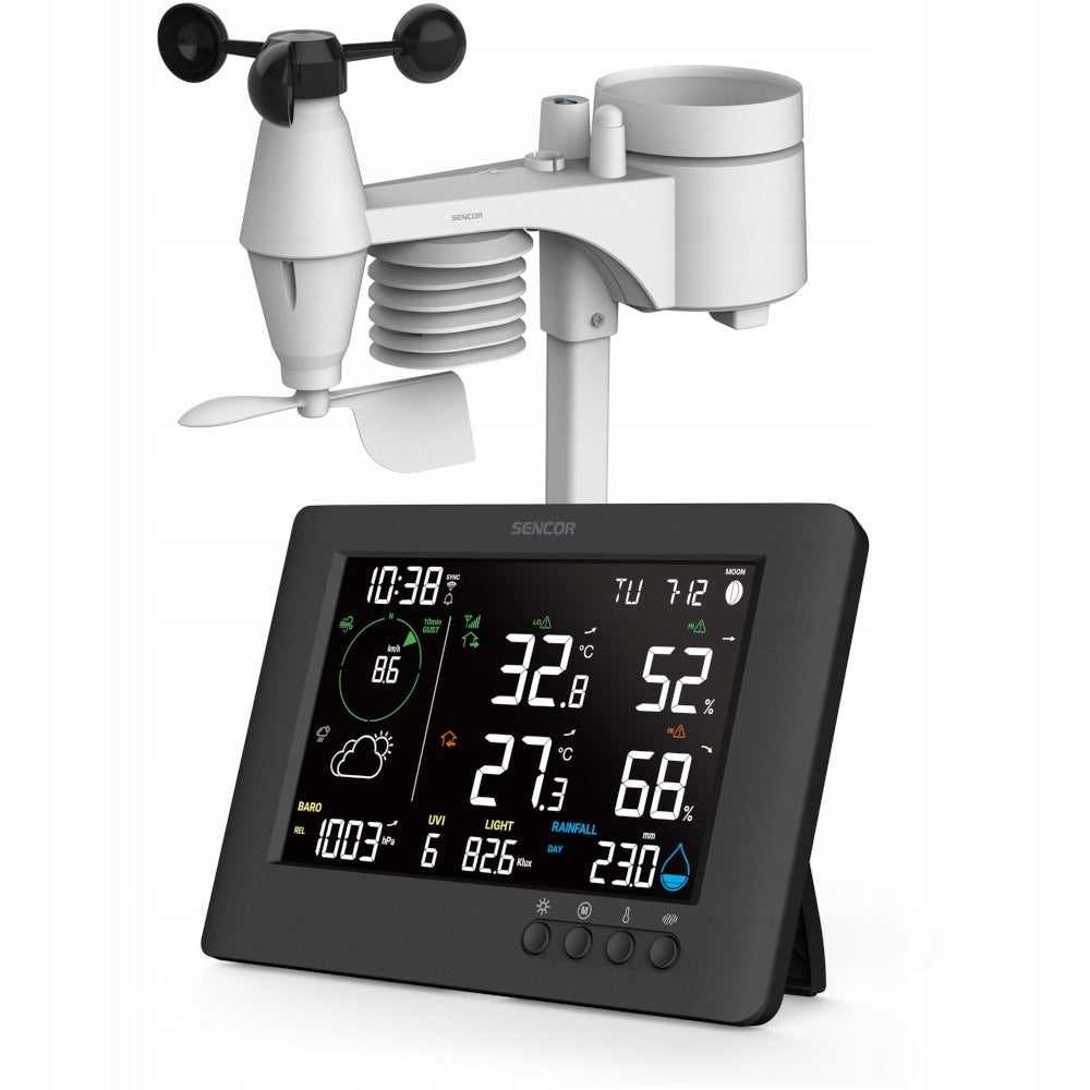 Professional Weather Station meteo WiFi SENCOR SWS 10500 Barometer