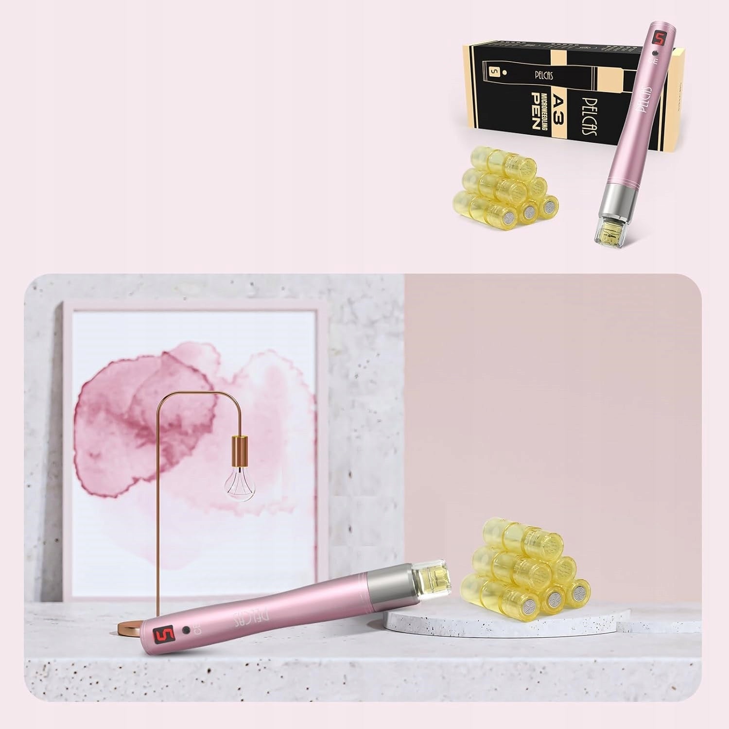 Professional dermapen for Mesotherapy PELCAS Beauty Pen A3 5 speed EAN (GTIN) 6915872487641