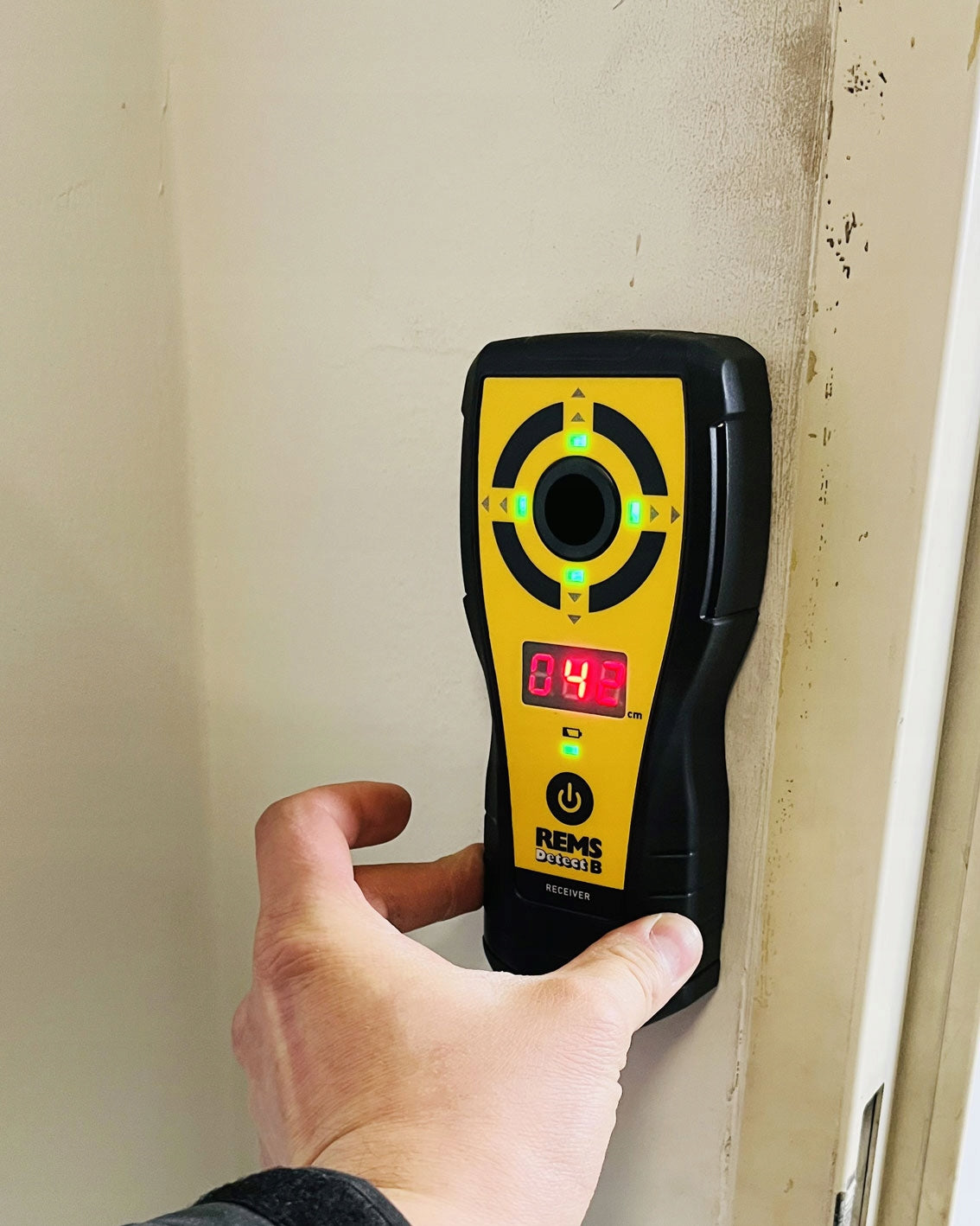 Professional detector locator for drilling REMS Detect B Set up to 120 cm EAN (GTIN) 4039976340458