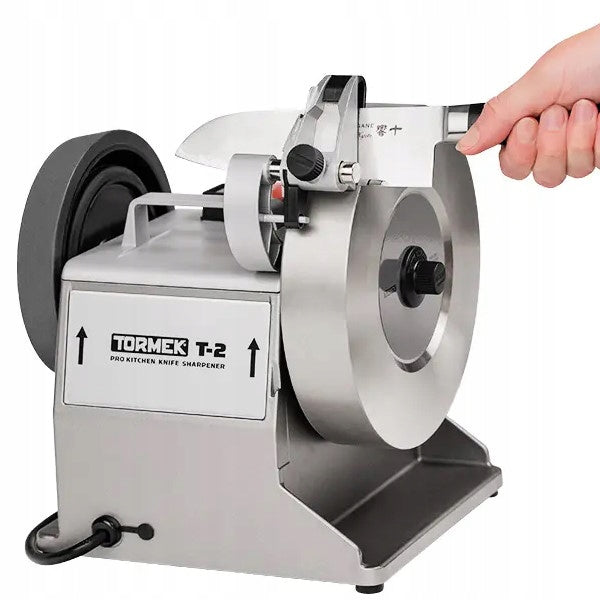 Professional slow-rotating sharpener for kitchen knives Tormek T-2 Pro Brand Tormek