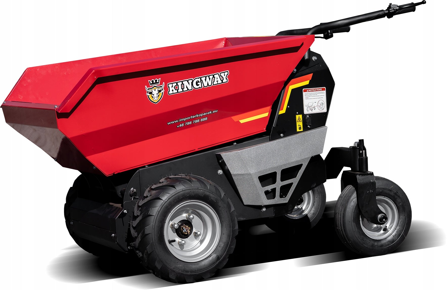 Professional wheelchair Electric wheelbarrow KINGWAY 1000W 500KG