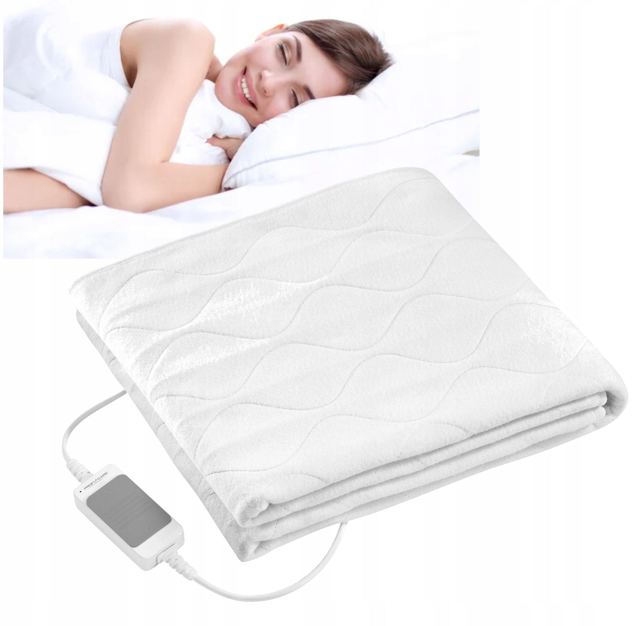 ProfiCare Electric underblanket PC-WUB 3060 white
