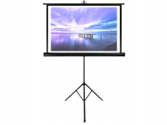 Projection Screen On Tripod Slot Machine Large 60`` Protective Cassette