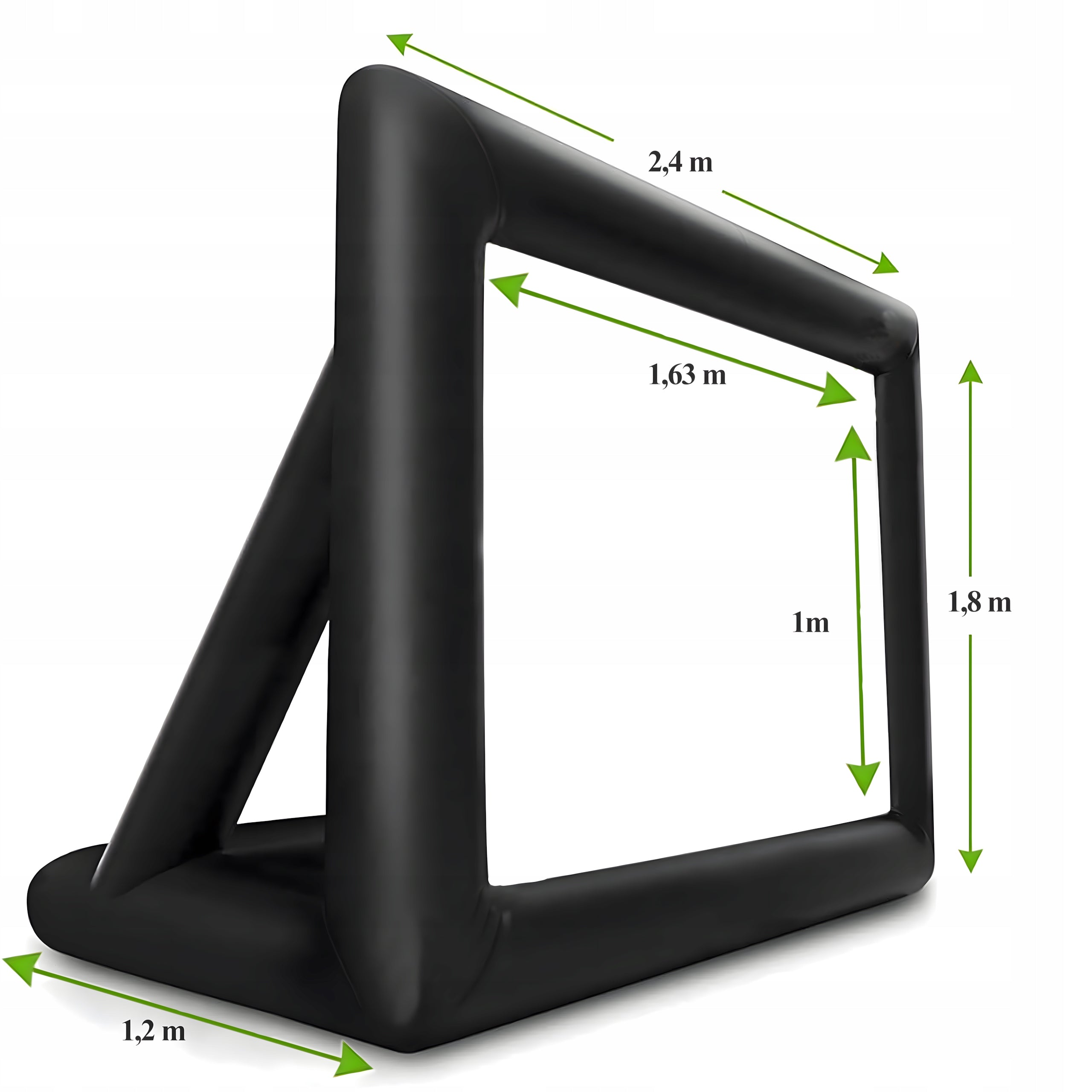 Projection screen portable inflatable 240x180 cm Manufacturer code 1087
