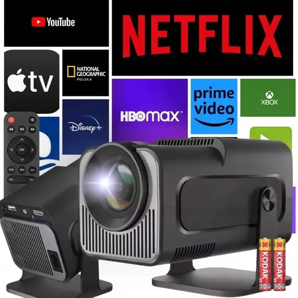 Projector Android TV WIFI LED 4K Portable Smart 2026 4K Smart TV
