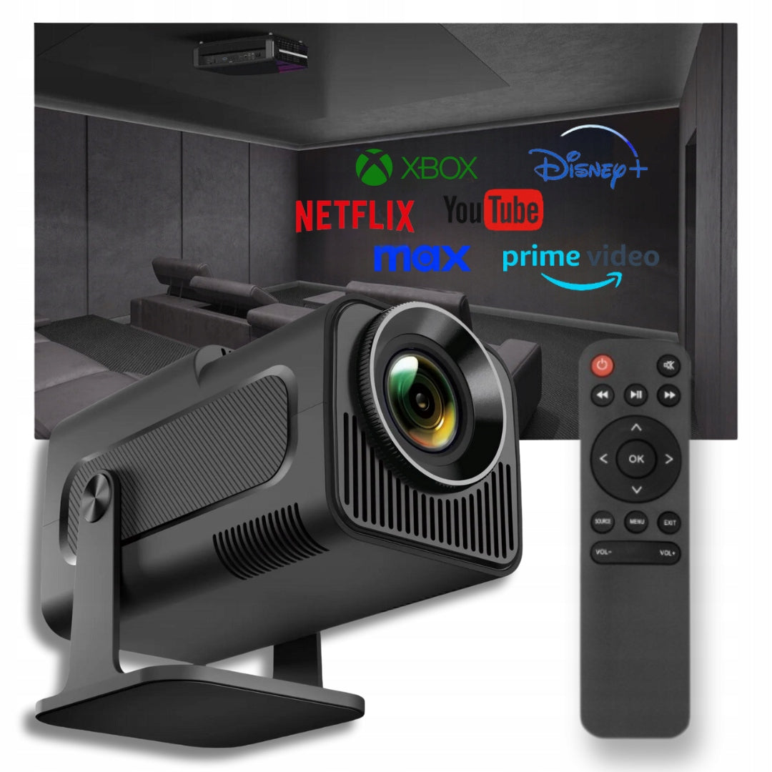 Projector HY320 PRO 2026 Android 13 2/16GB 4K Smart TV WiFi Bluetooth Packaging status original