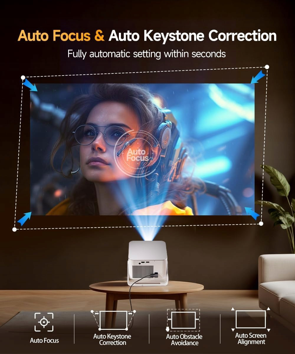 Projector HY350 PRO LED 1920x1080 white Wi-Fi Manufacturer code SDFSF23
