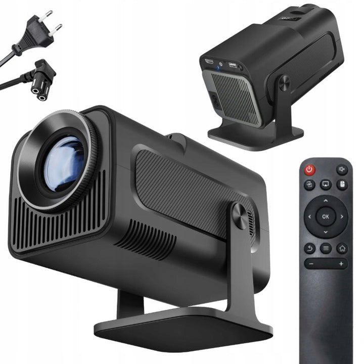 Projector LED HY320 PRO 4K Android Smart TV WiFi Speaker 150" 2026 Packaging status original
