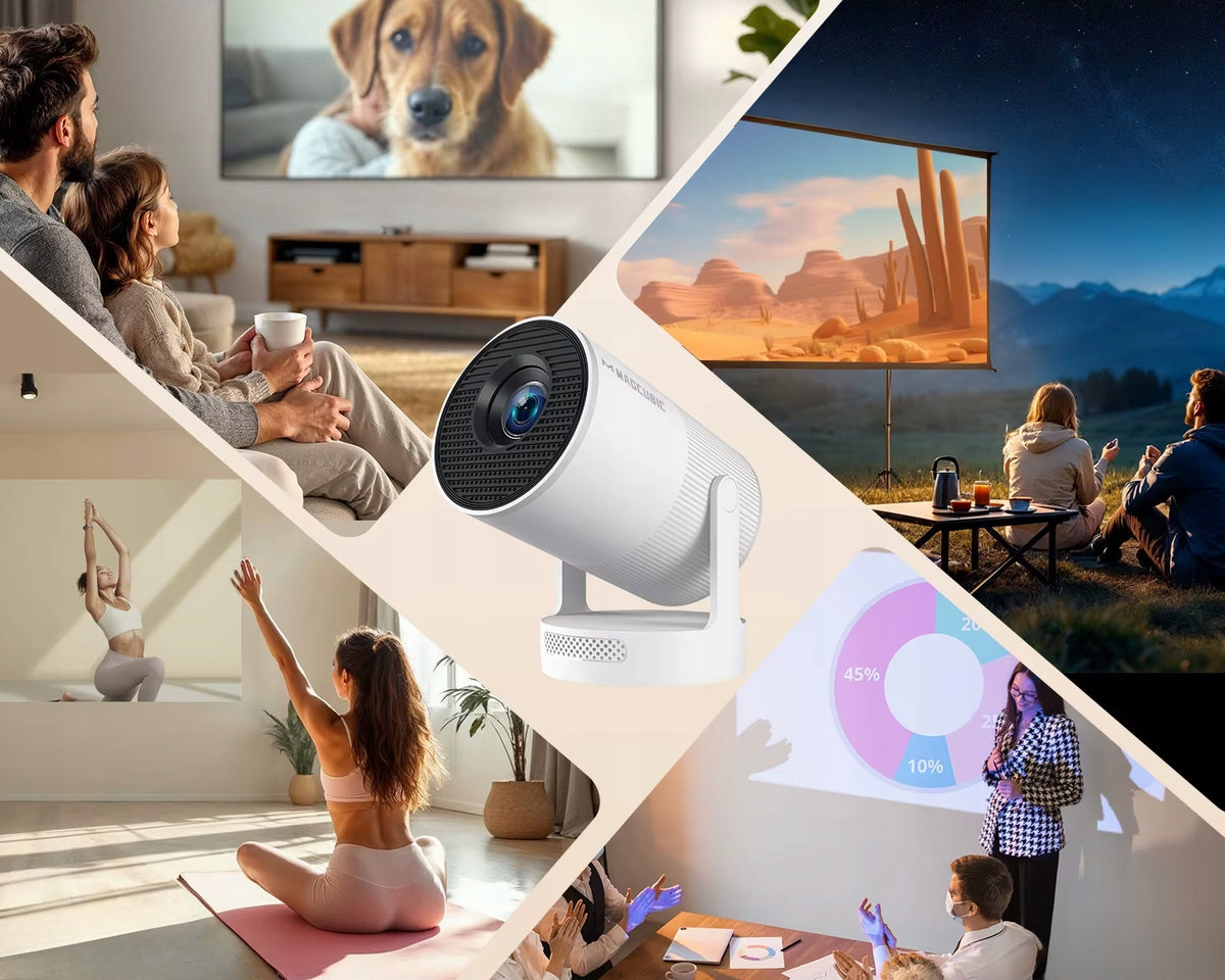 Projector Magcubic HY300 ULTRA wireless projector BT HD 720p 4K 260 ANSI Manufacturer code Projektor rzutnik K11 OdSerca Multimedialny