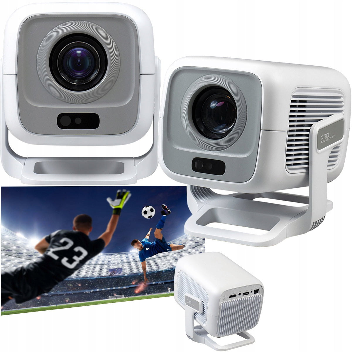 Projector Multimedia projector Android LED 450 ANSI FHD 4K CIRON TP300 Packaging status original