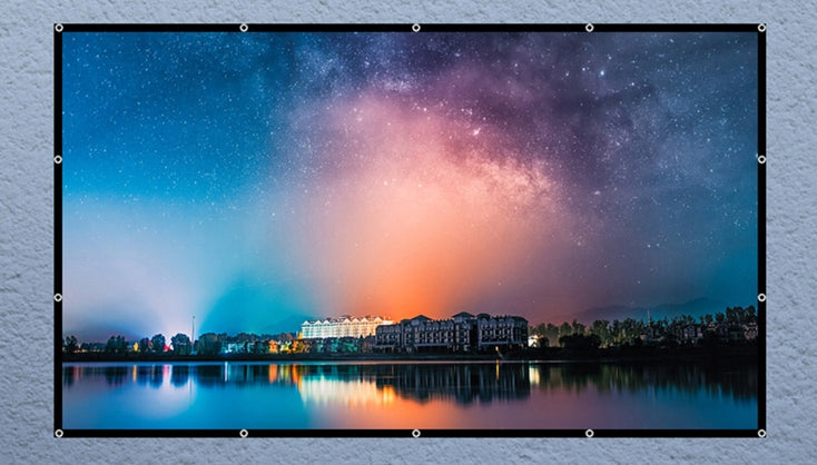 Projector PROJECTION SCREEN Portable Retractable 16:9 218x122 100 Cali Brand Zenwire