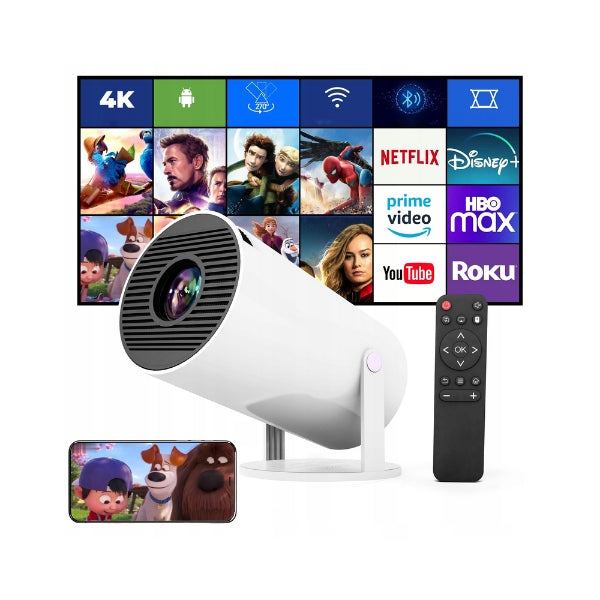 Projector Portable Projector Ultra HD WI-FI ANDROID HOME CINEMA Packaging status original