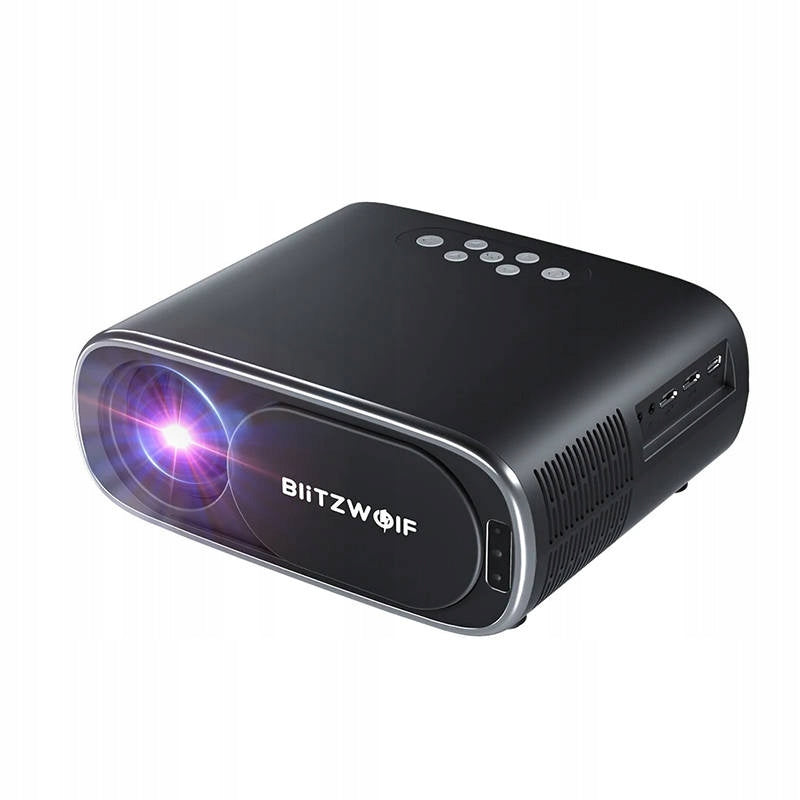 Projector / Projector LED BlitzWolf BW-V4 1080p, Wi-Fi + Bluetooth (Black)