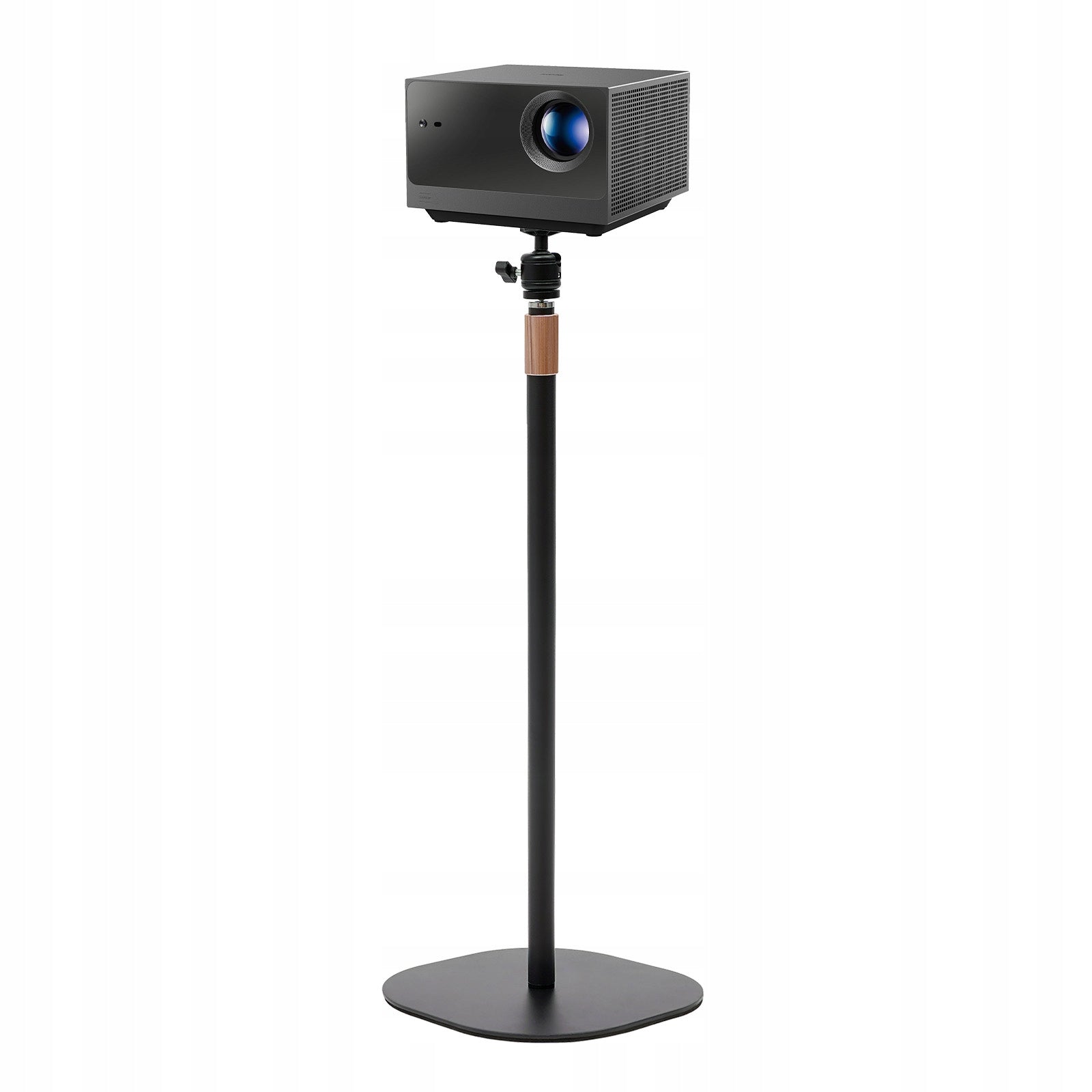 Projector Stand 360° Swivel Adjustable Height Projector Mount 65-120cm