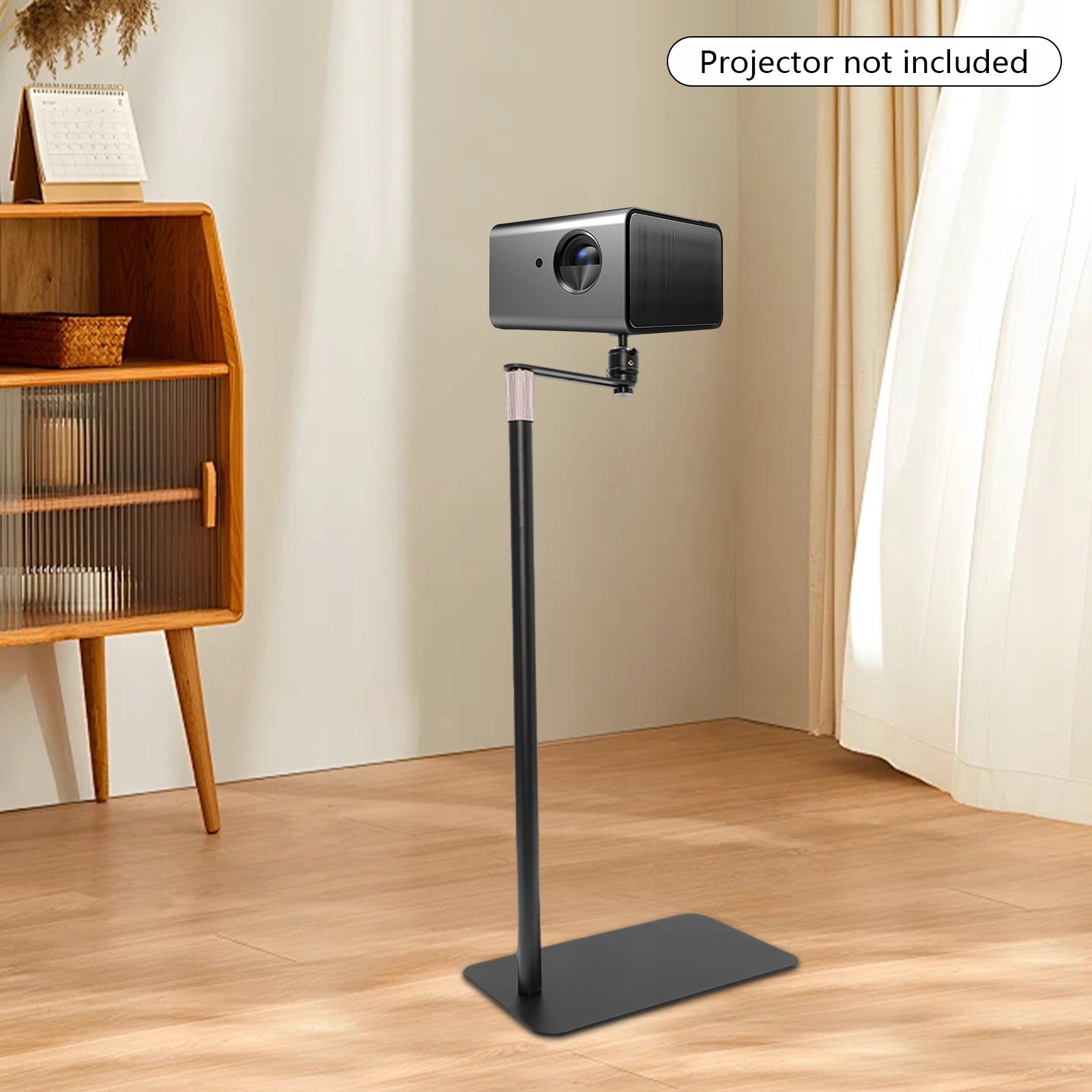 Projector Stand 360° Swivel Projector Mount Adjustable Height 60-120cm Manufacturer code 312424vfszf