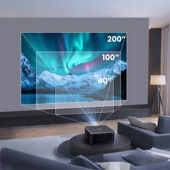 Projector Yaber K3 LCD 1080p 1600 lm Wi-Fi 6 Google TV black Brand Yaber