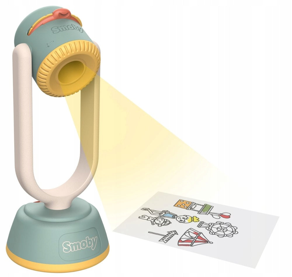 Projector for drawing moving lamp set Discs with illustrations Smoby Packaging status original