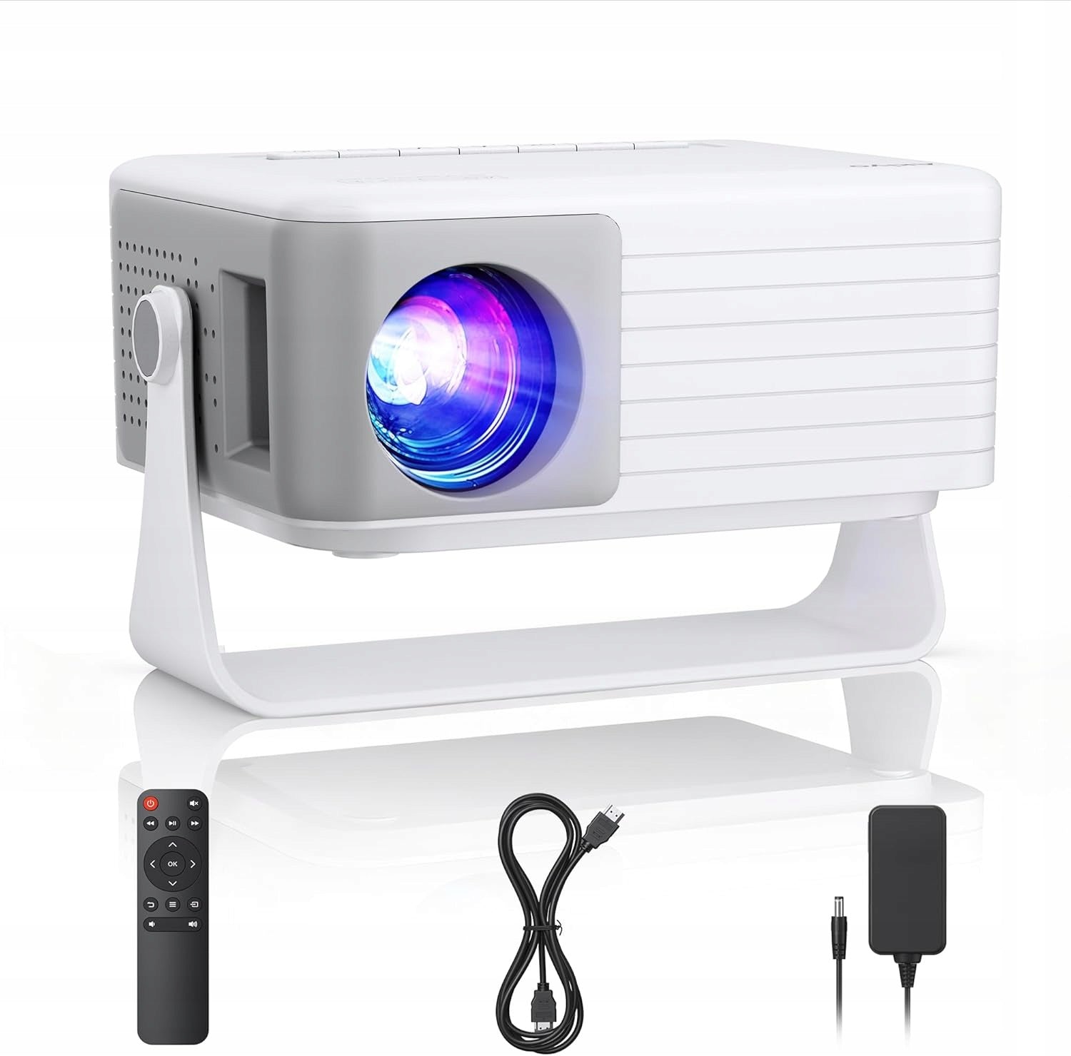 Projector projector, wireless Bluetooth, Full HD 1080p, 12000 l AKIYO O1
