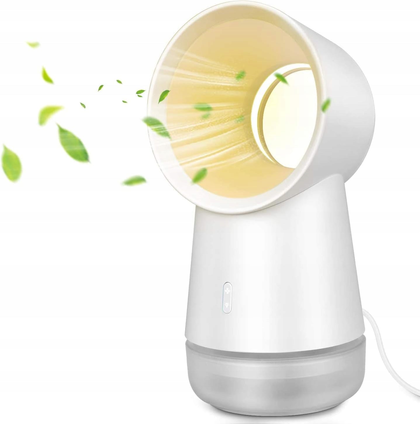Propellerless Fan with Humidifier and Sunny Night Light