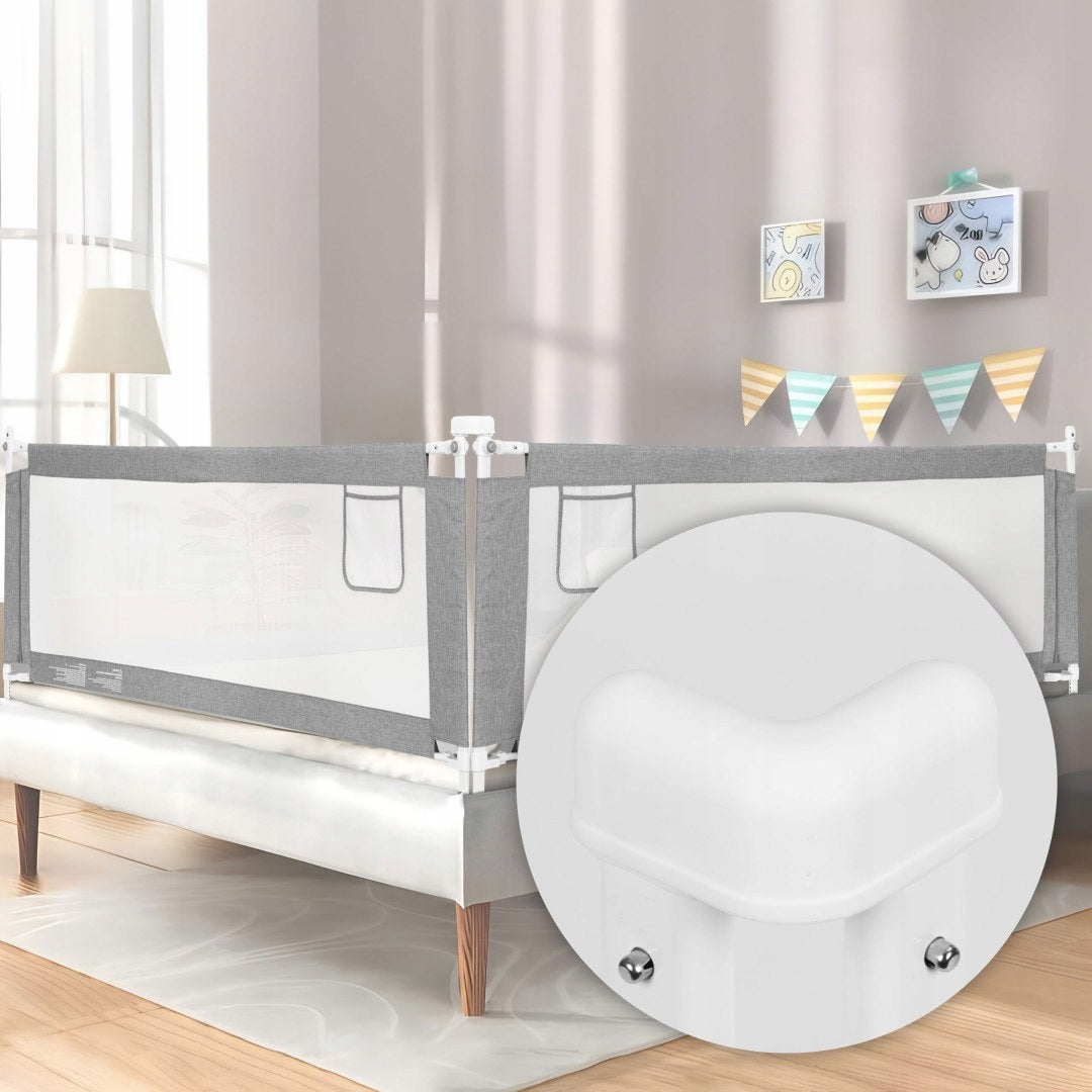 Protective barrier for bed 180 cm – Cover and protection for children Manufacturer code Barierka ochronna na łóżko