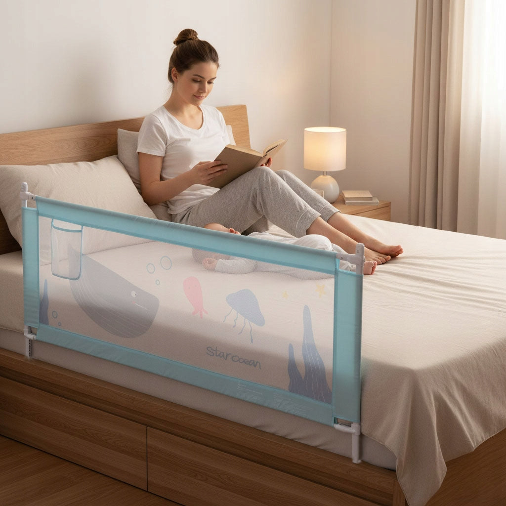 Protective barrier for bed 200 cm child protection cover ECOTOYS Manufacturer code SG-032
