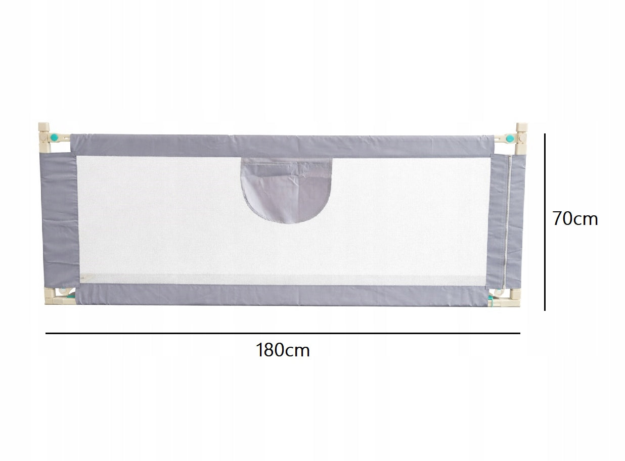 Protective barrier for bed Adjustable child protection 180x70cm Packaging status original