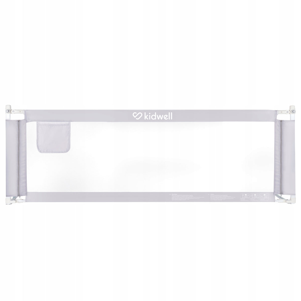 Protective barrier for bed KIDWELL TIVA 200 cm lowered 30 levels Brand Kidwell