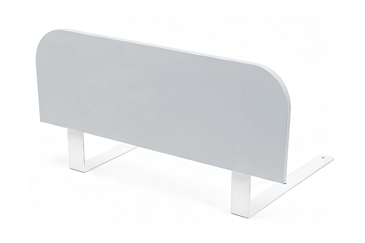 Protective barrier for bed grey 120 cm Protection against falling out
