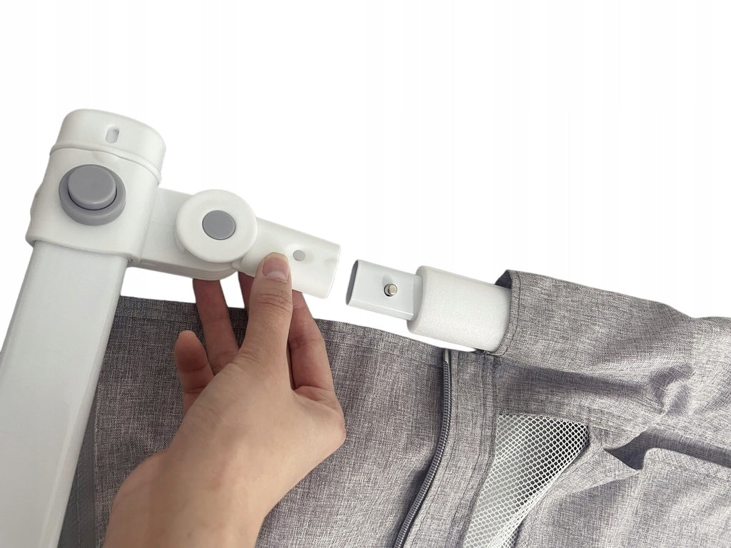 Protective barrier for child's bed safety adjustable 160 cm grey Manufacturer code KX2821_1